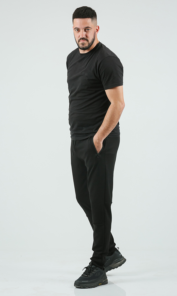 Muški donji deo trenerke sa ranflom - Слика 2